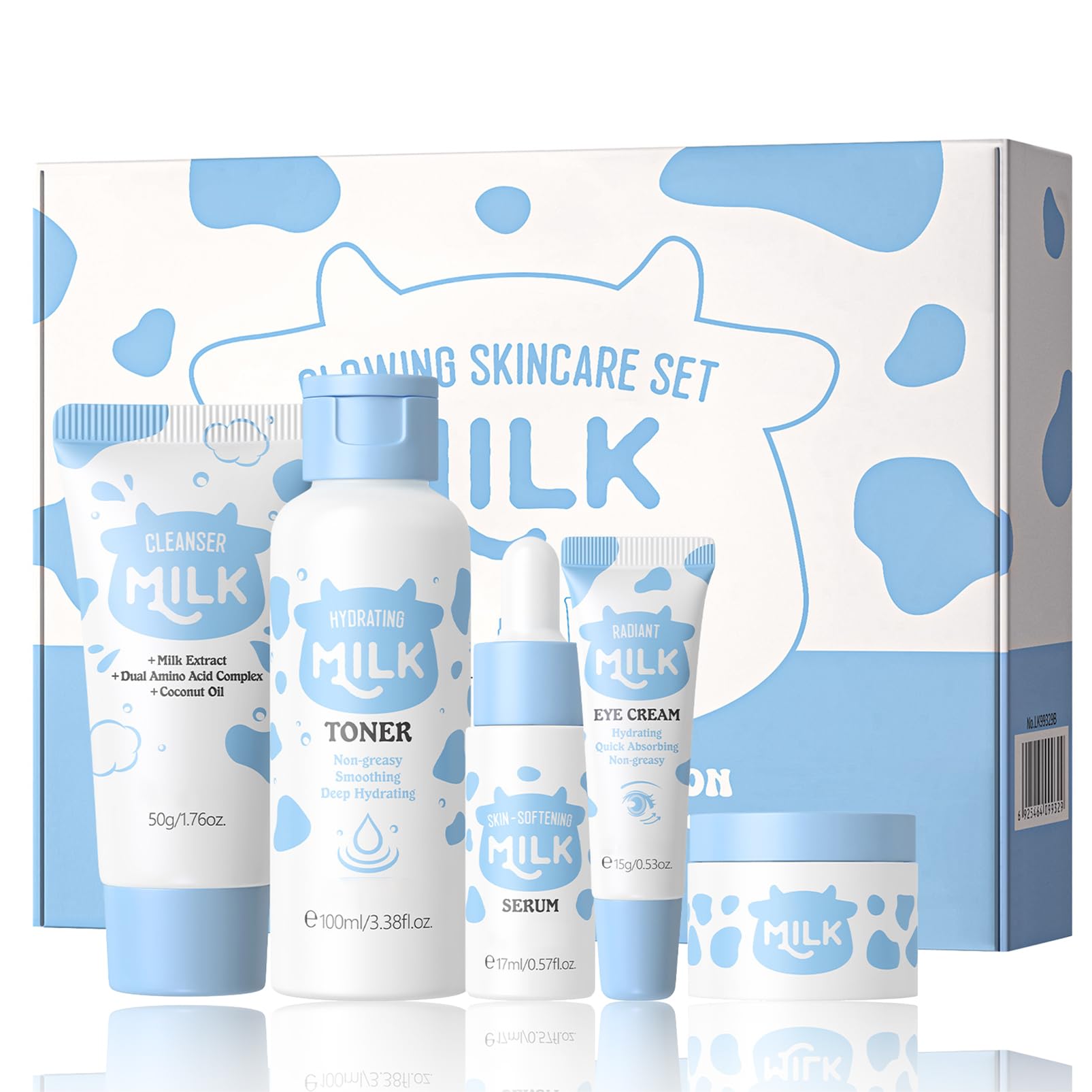 SKIN CLEAR WASH/MILK/LOTION セット Amazon.com : 5PCS Milk Skin Care Set for Kids & Women – Skin Care